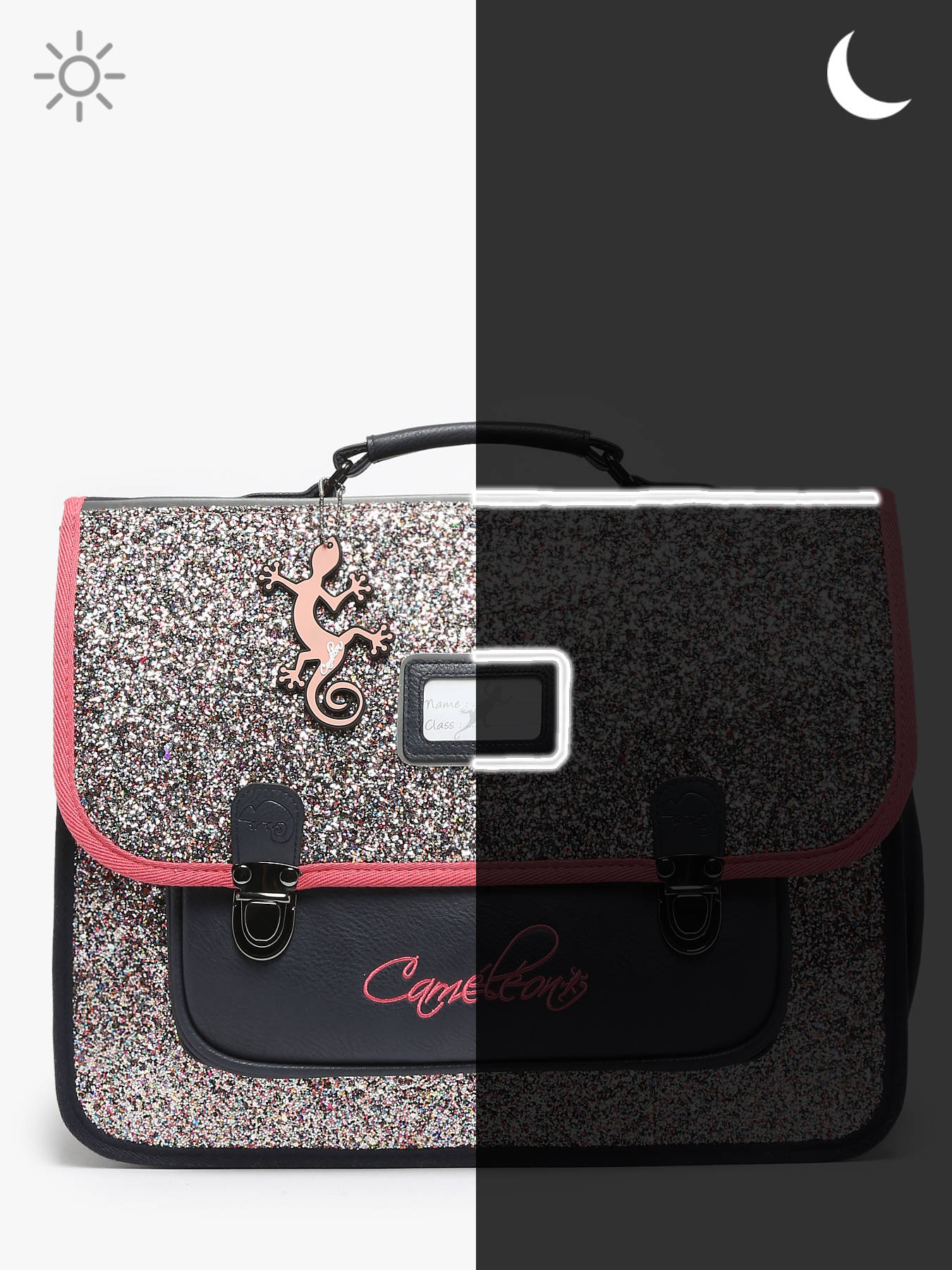 Cartable enfant 2 compartiments CAMELEON
