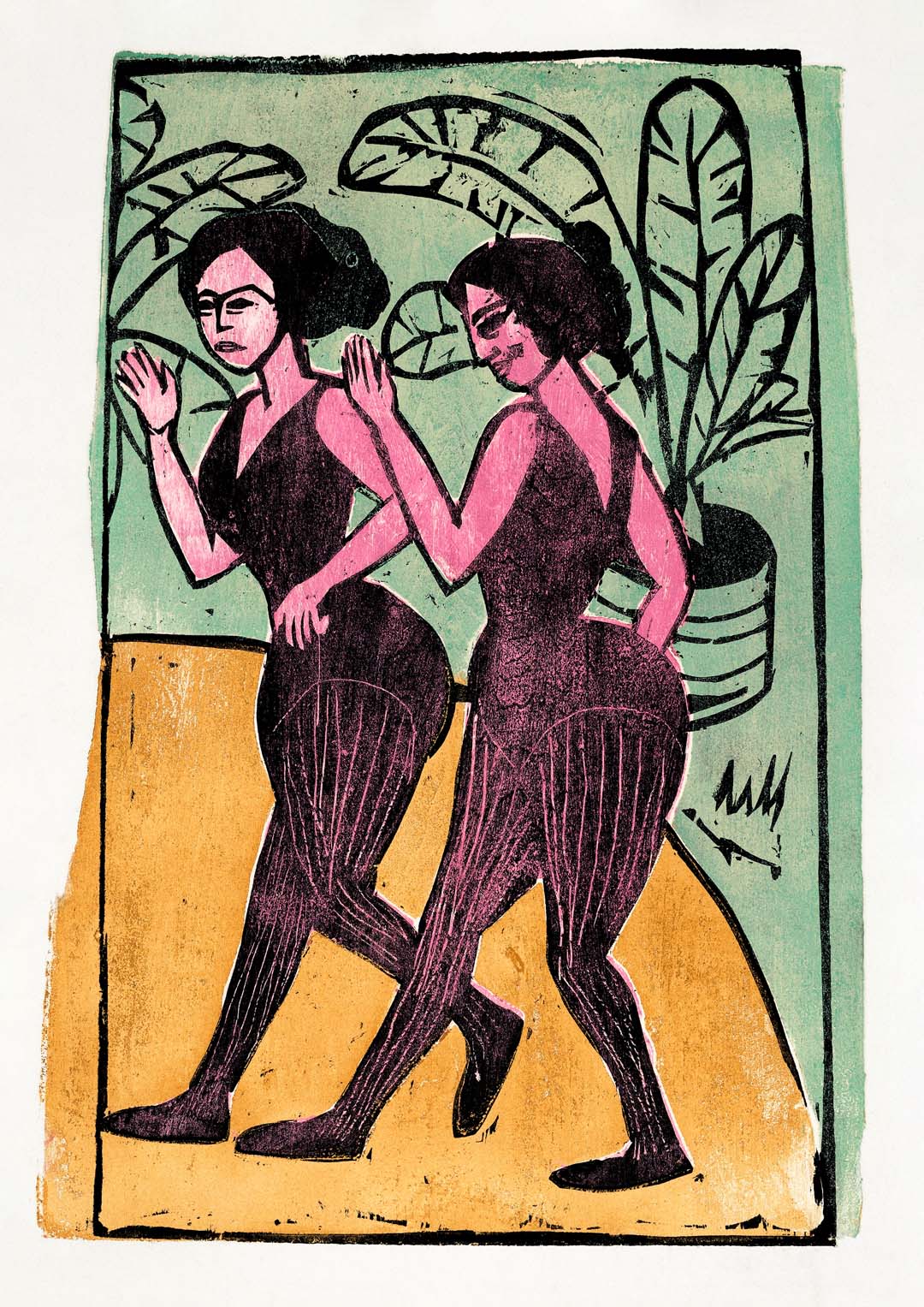 Englische Stepptänzer von Ernst Kirchner