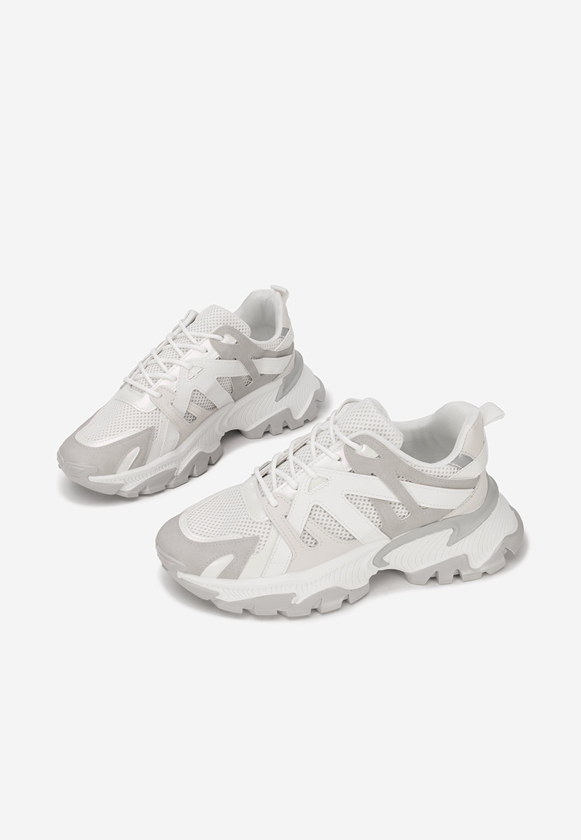 Baskets pour femme blancs Valodia