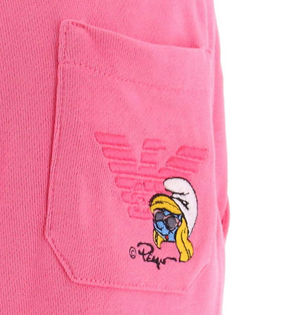 Emporio Armani Jogginghosen - Rosa m. Schlumpfine