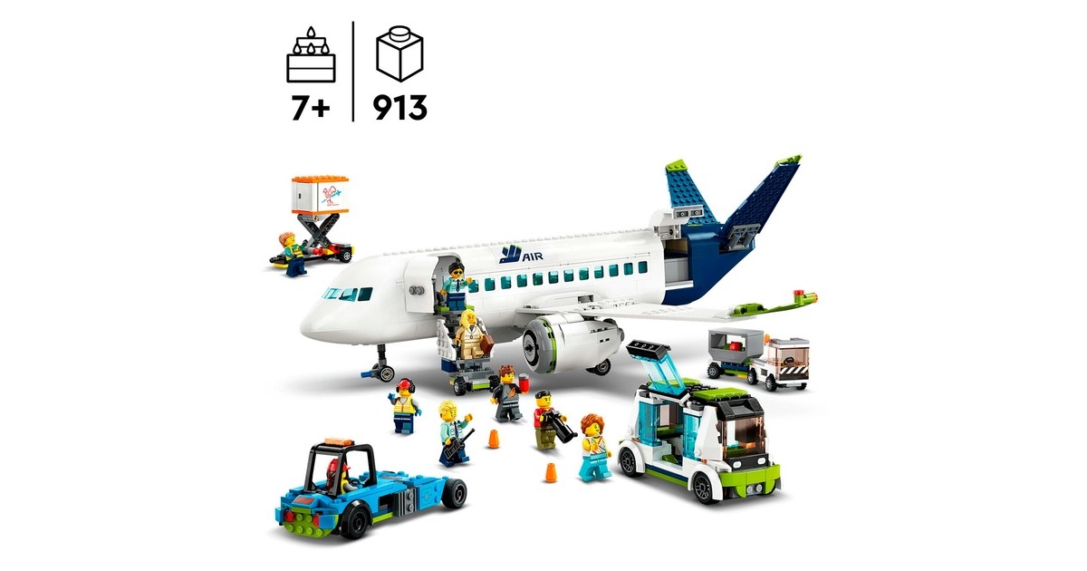 LEGOCity - Passagiersvliegtuig Constructiespeelgoed  (60367)
