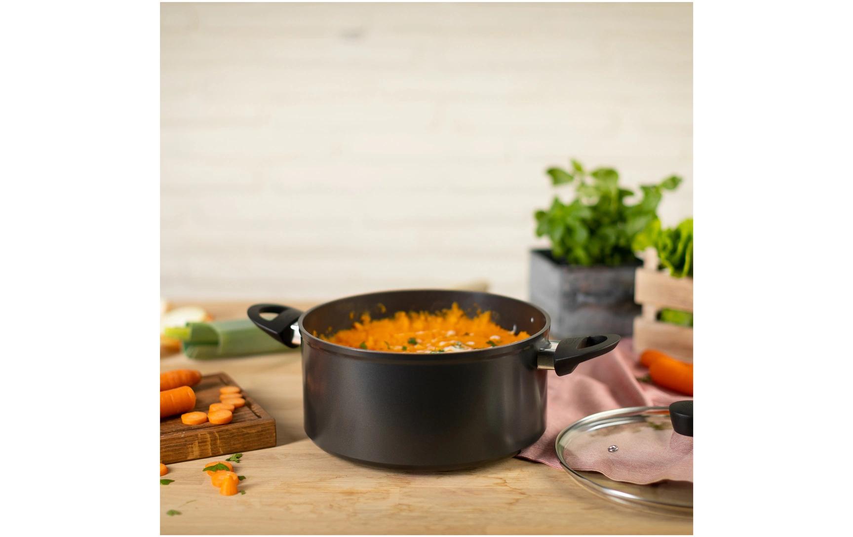 Kochtopf Eeasy Induktion 18 cm, 2.2 LTopf mit Glasdeckel