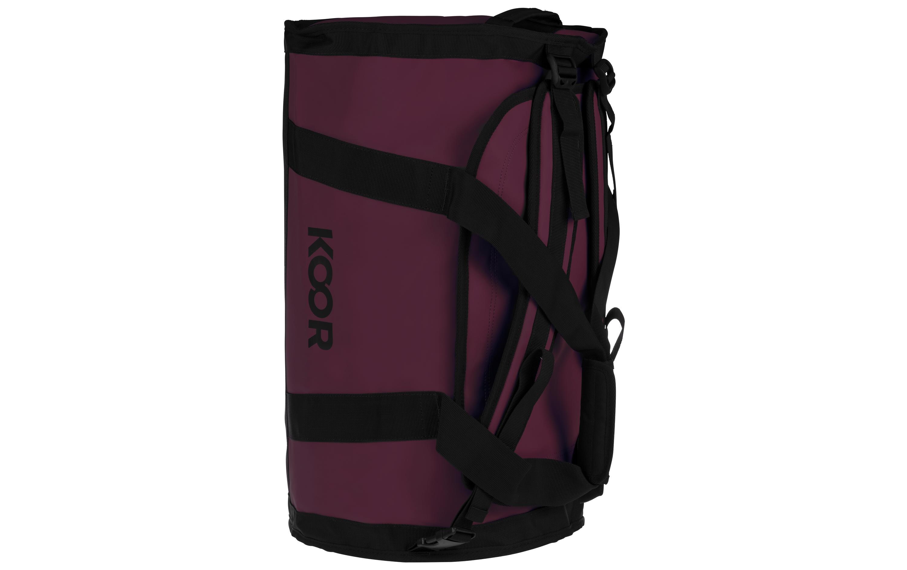 Duffle Bag Sooma 50 l, MaroonWasserabweisende Reisetasche