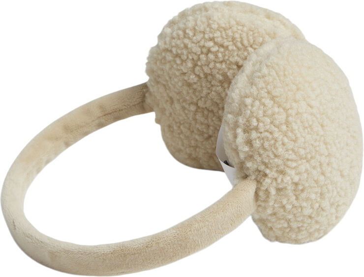 Pieces PCNETTY TEDDY EARMUFFS BC White pepper