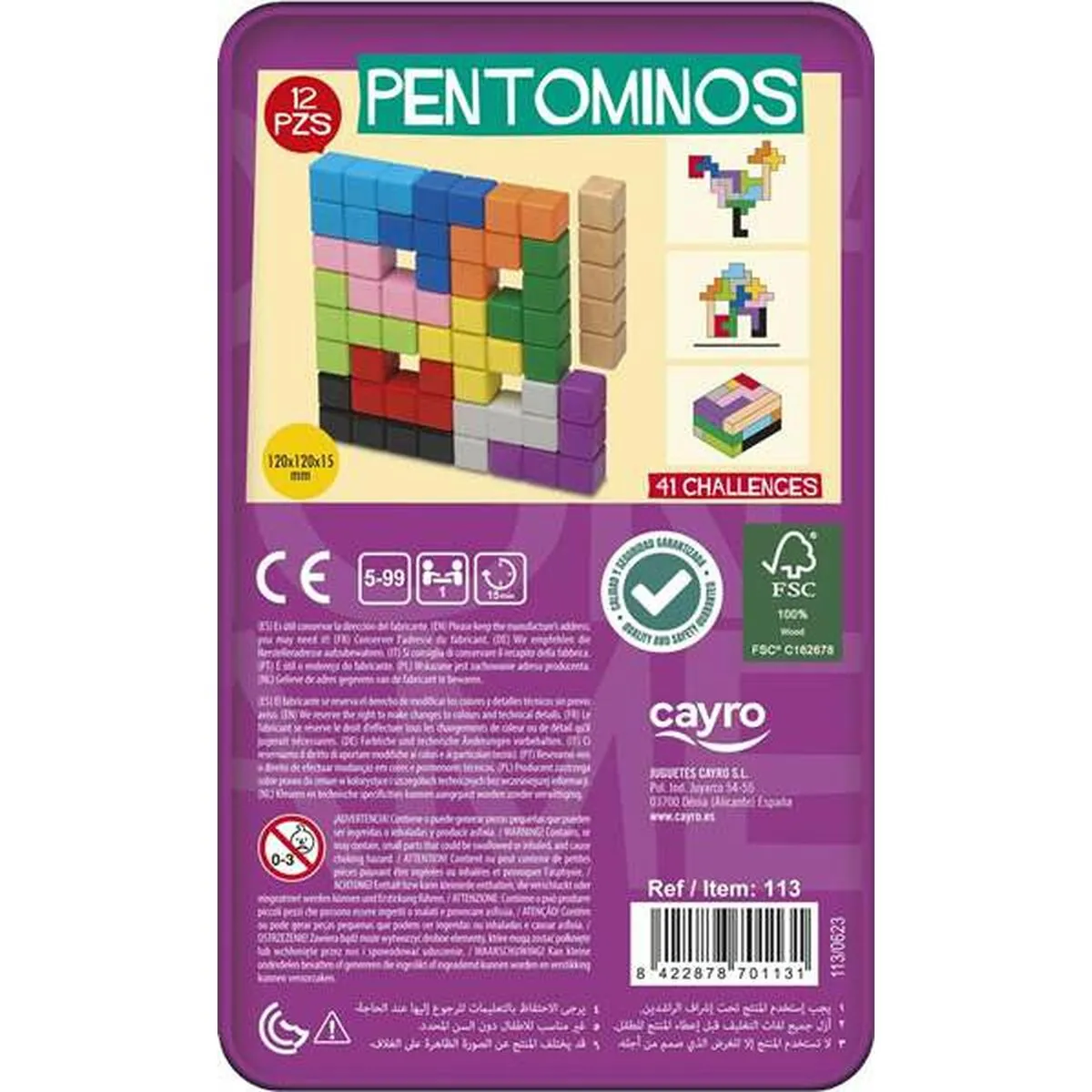 CAYRO Jeu de société Cayro