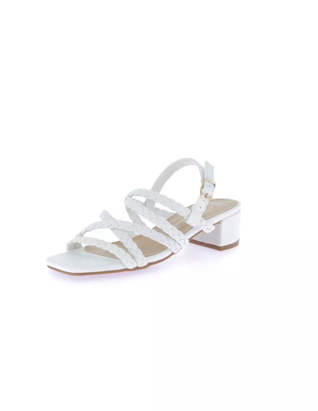 CLAUDIA GHIZZANI 2AA1581101-1100-HF - Sandales & nu-pieds WHITE-PU