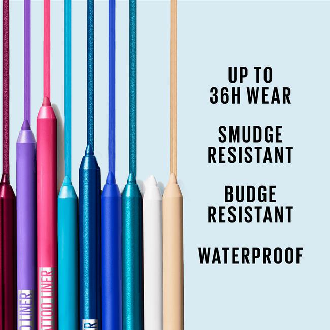 Maybelline New York Tattoo Waterproof Eyeliner Gel Pencil 819 Galactic Gobalt