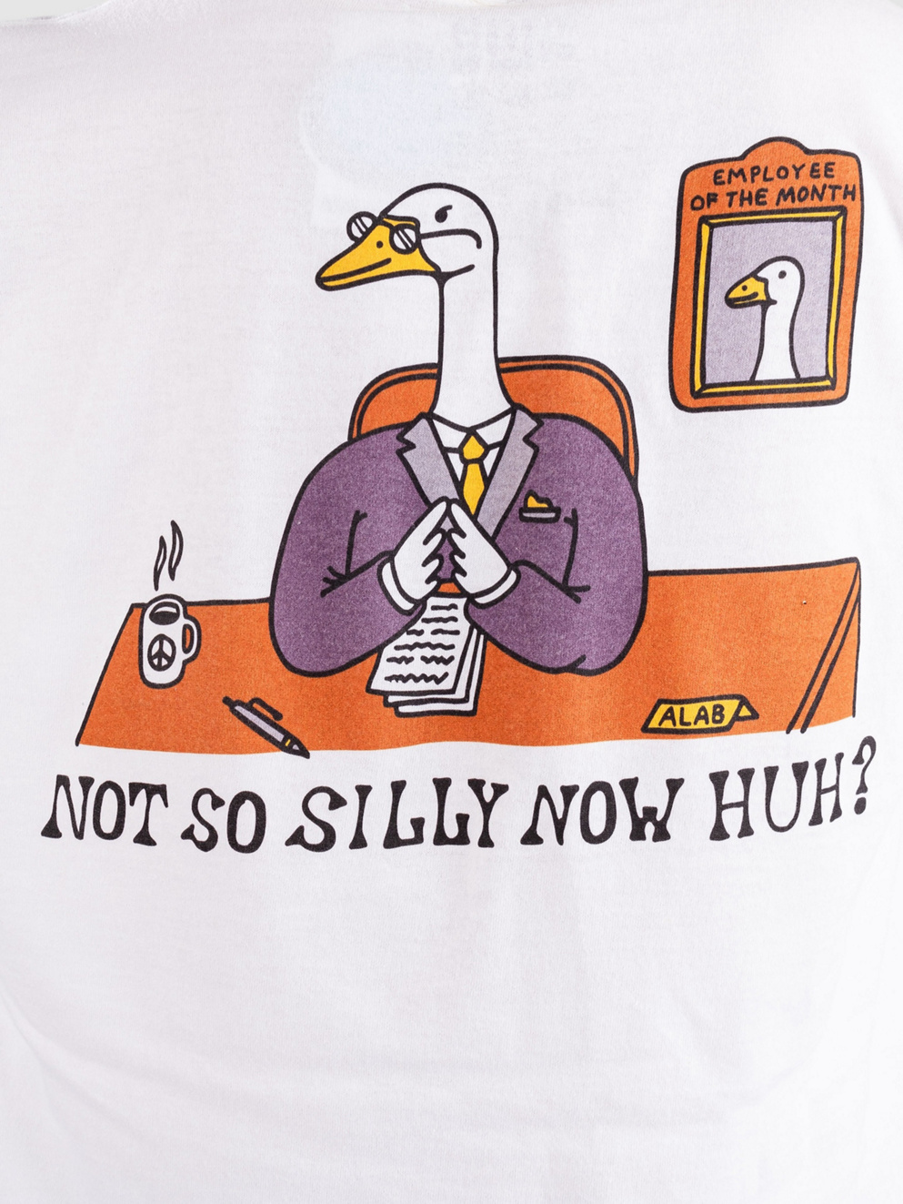 A.LAB Not So Silly T-Shirt white