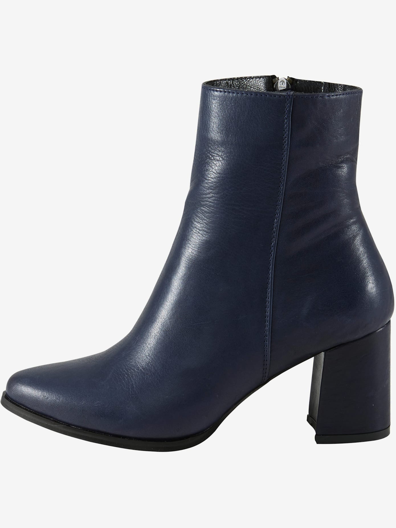 Bottines dessus cuir vachette véritable