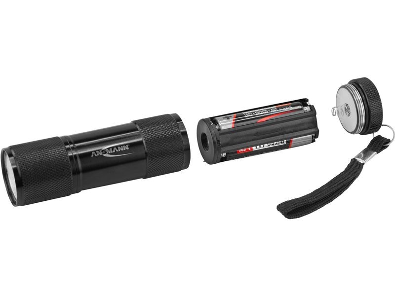 Ansmann Taschenlampe Action 9 Outdoor-Taschenlampe