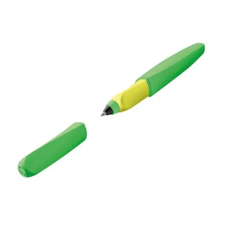 Pelikan Twist® Roller Twist, Neon Grün, universell für Rechts- und Linkshänder, Blisterkarte