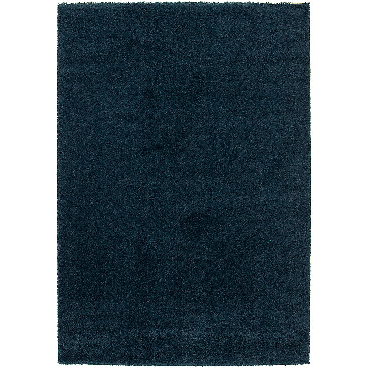 Tapis Coltrane GoodHome bleu foncé L.230 x L.160 cm