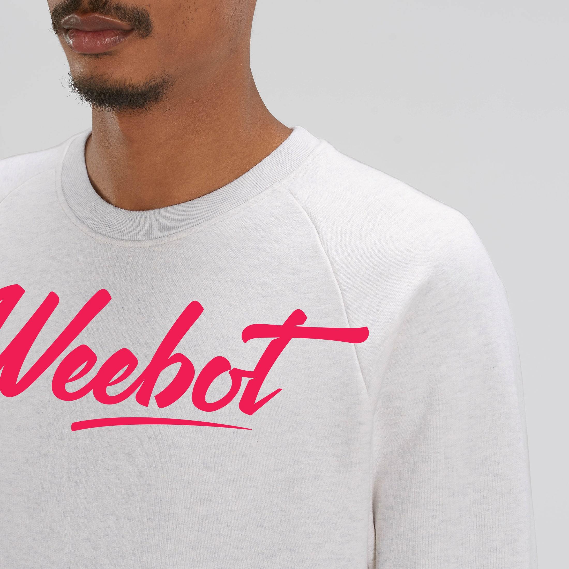 Sweat-Shirt Weebot FRESH Crème Logo