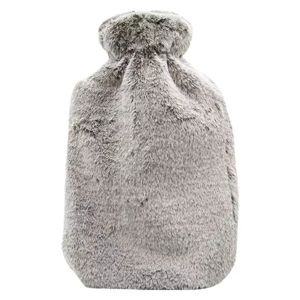 Bolsa de água quente Cassandra Fluffy, cinza, 1,8L