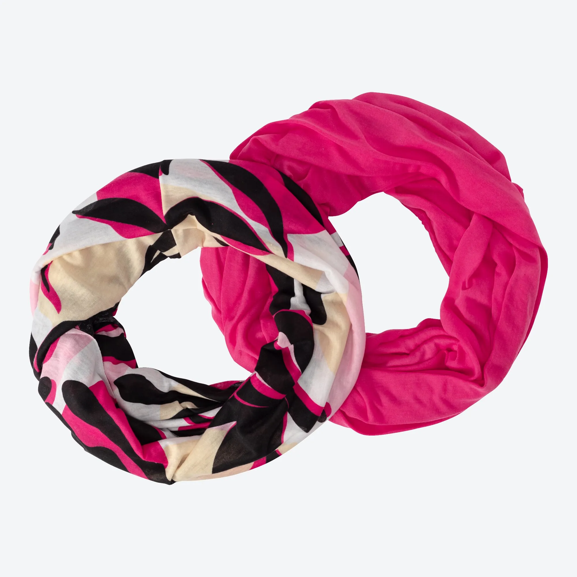Damen-Loop-Schal, 2er-Pack