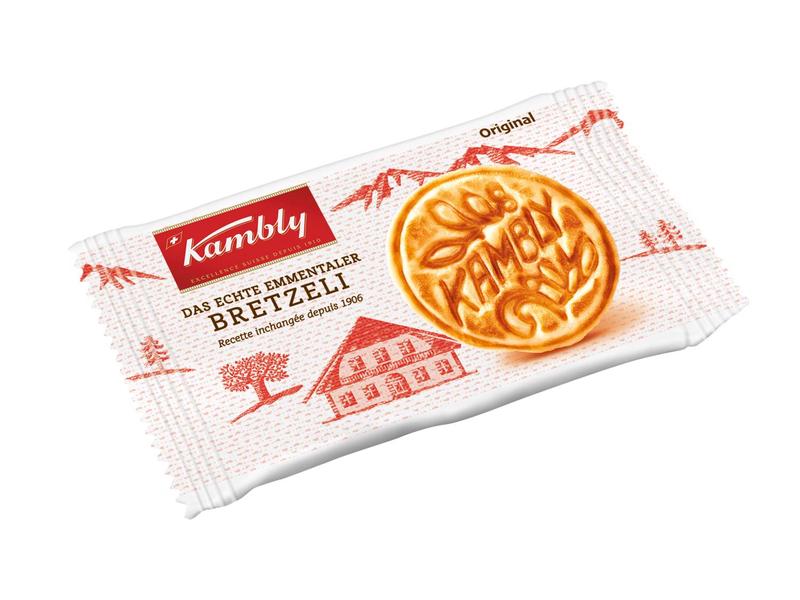 Kambly Guetzli Bretzeli Portionen 300 Stück 1.23 kg Emmentaler Gebäckspezialität