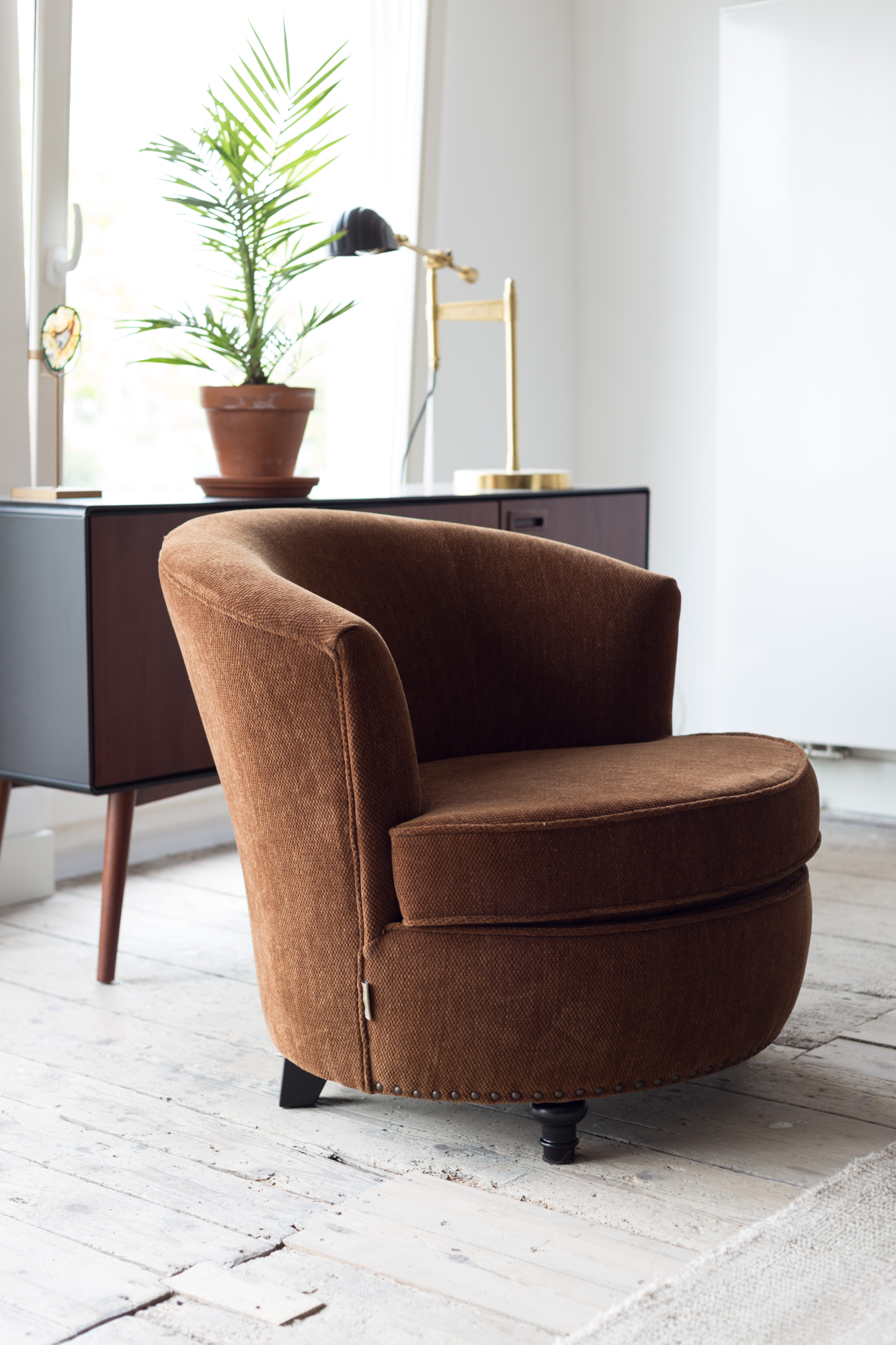 Lounge chair Freux Bruin