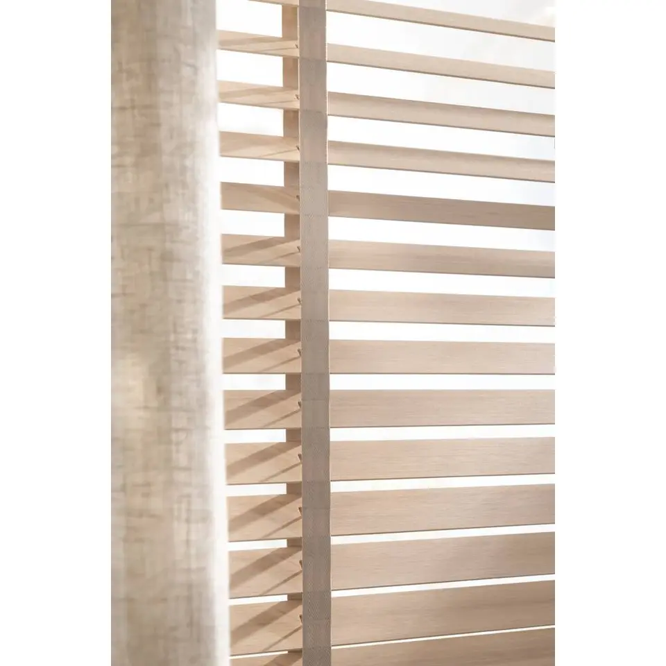Fenstr bamboe jaloezie Tahiti 65mm - licht eiken (25951)