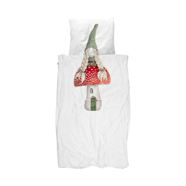 Snurk Gnome Homegirl Dekbedovertrek 140 x 200 / 220 cm