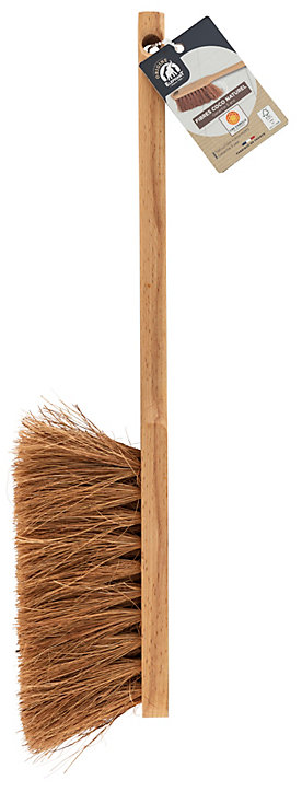 Balayette coco long manche en bois Eléphant l.100 mm