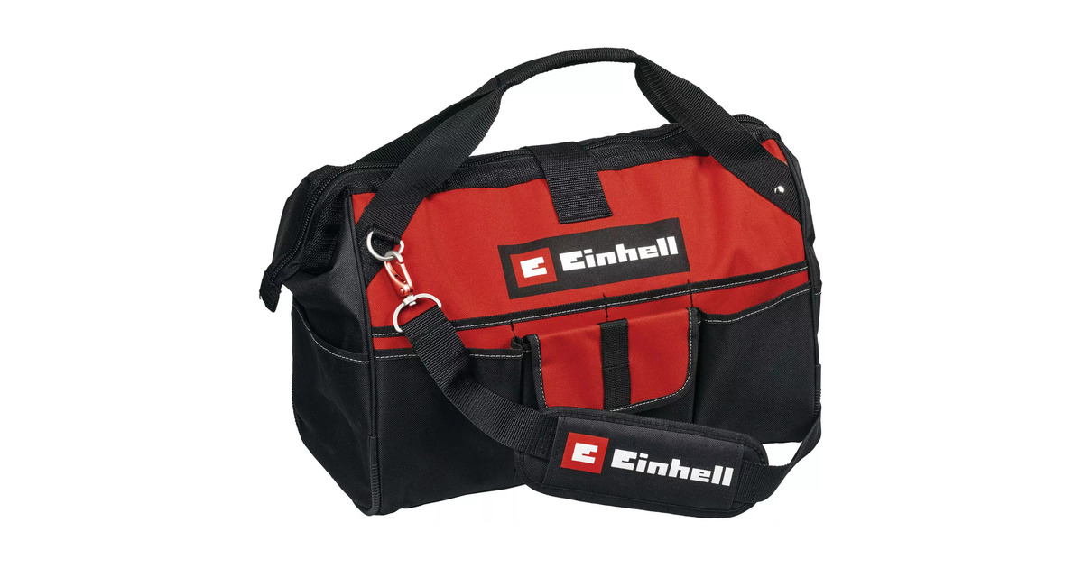 EINHELLGE-PS 18/15 Li Bag Kit Accu Mini Kettingzaag snoeizaag  (Zwart/rood, 1x 2.5 Ah Power X-Change accu en oplader inbegrepen)