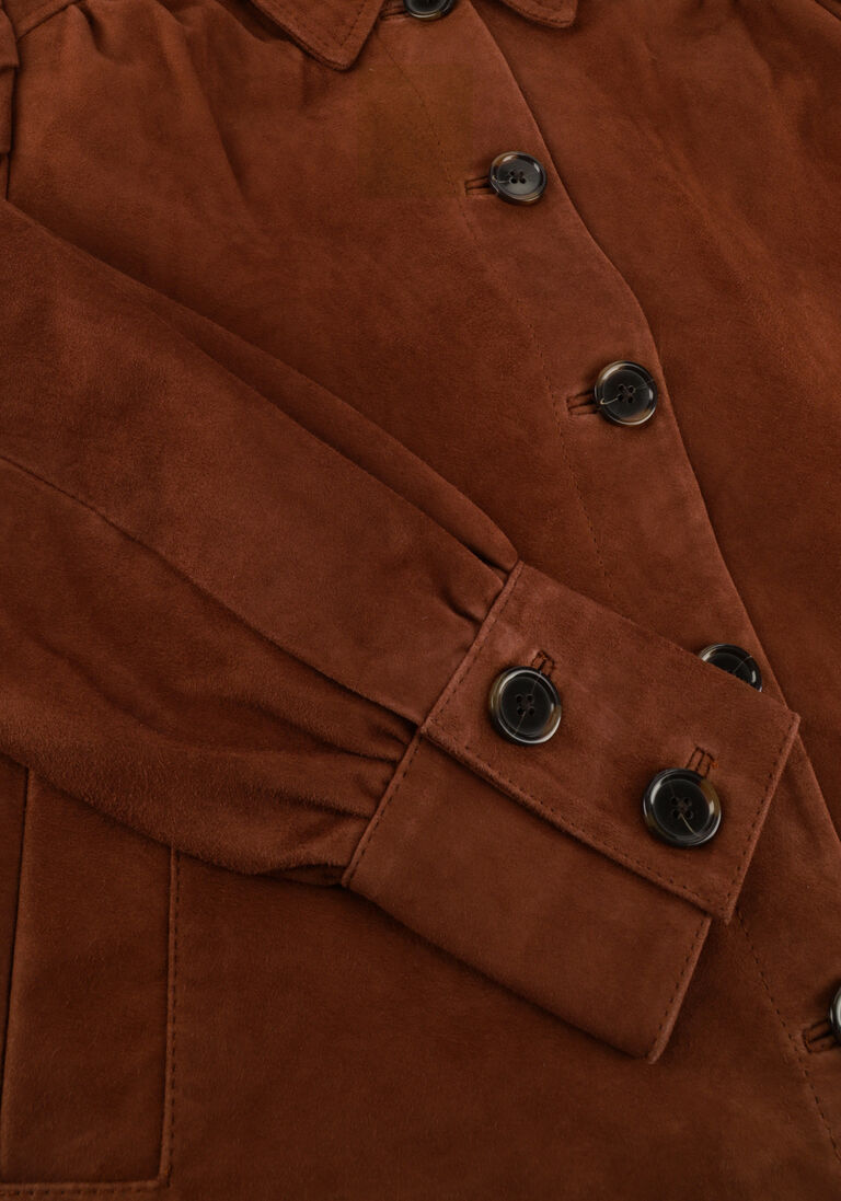 bruine dante6 jack micaiah cropped suede jacket