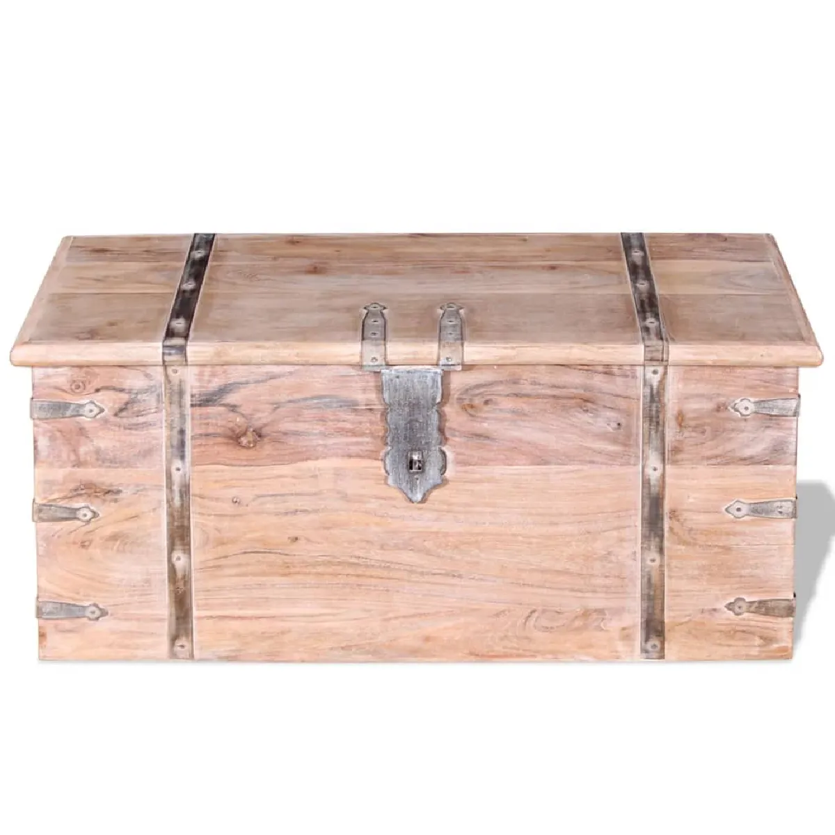 VidaXL Ensemble Coffres Acacia
