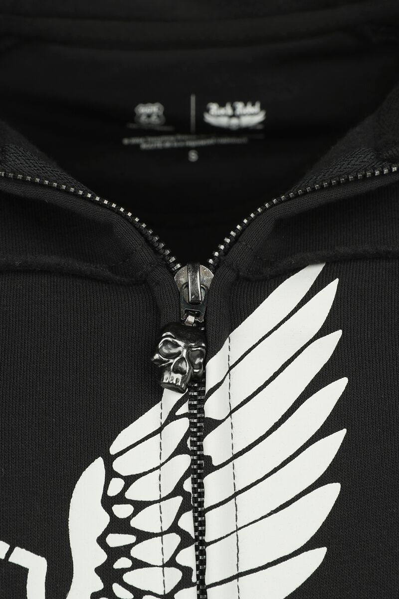 Rock Rebel X Route 66 - Hoody Jacket | Rock Rebel by EMP Sweat-shirt zippé à capuche