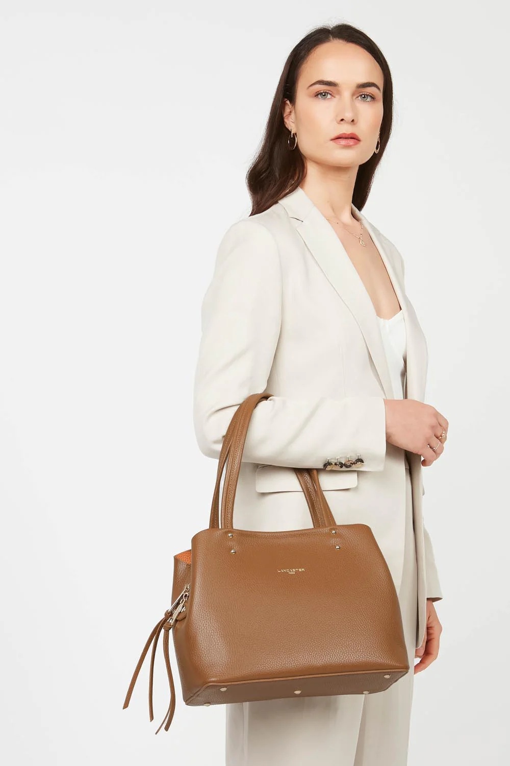 Foulonné Double-Sac cabas épaule