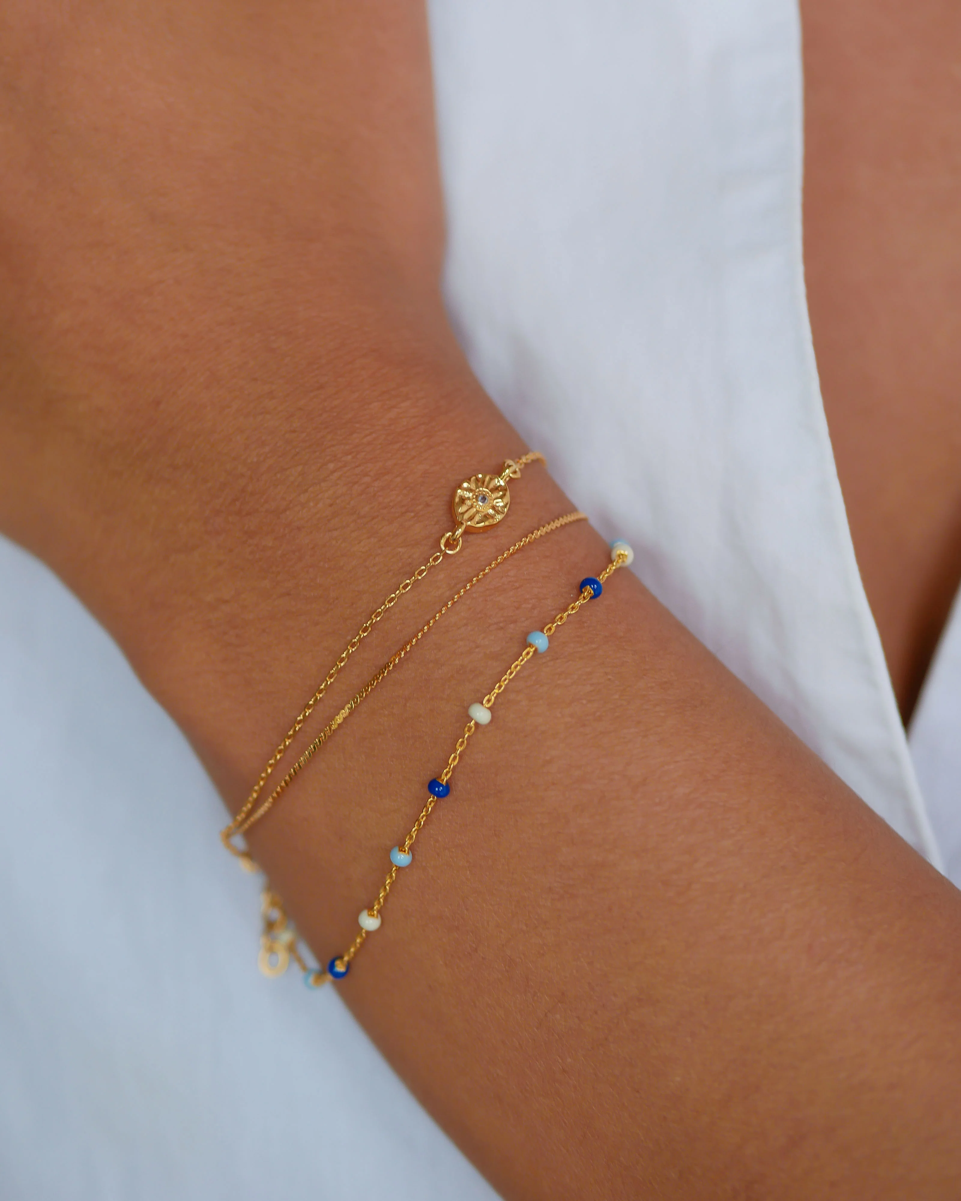 ENAMEL Copenhagen  Lola armbånd - Marine