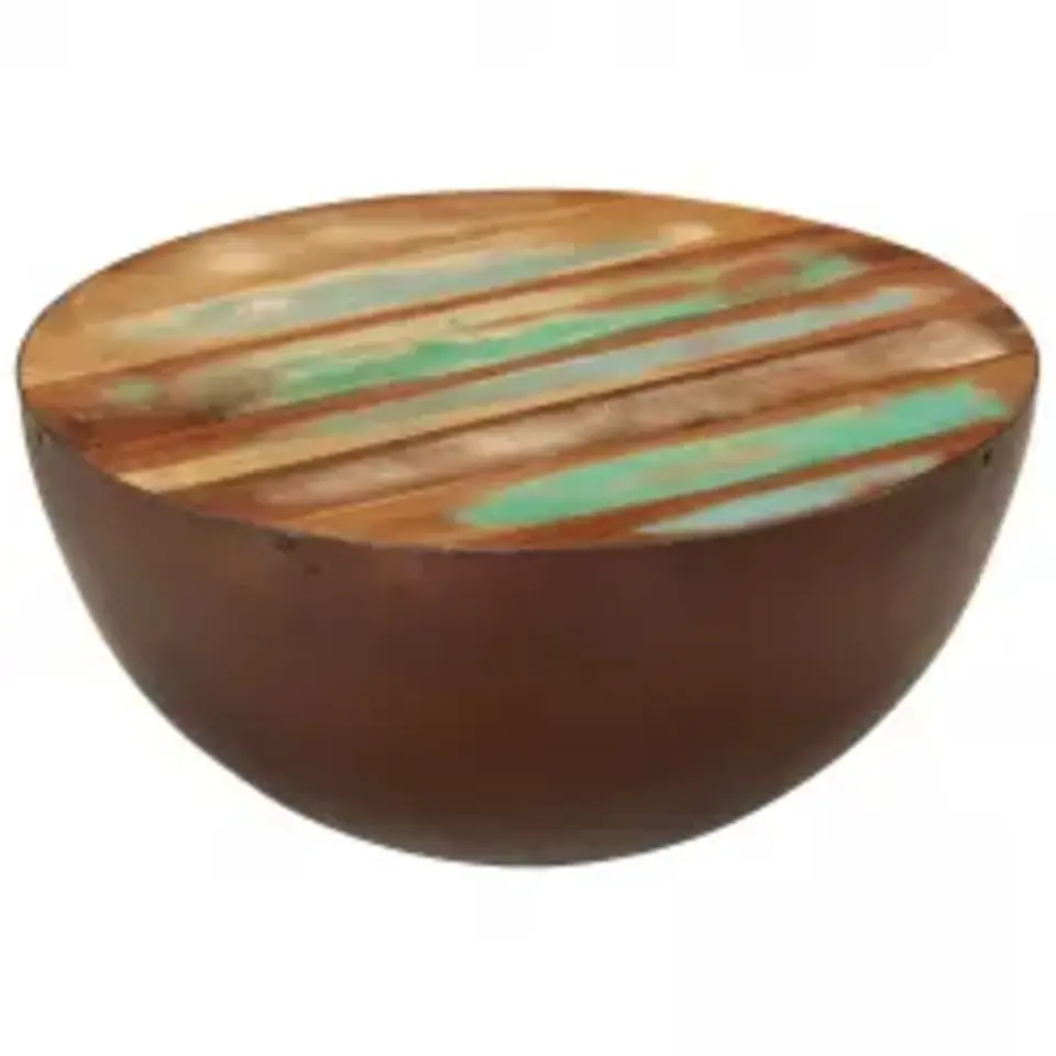 vidaXL - Salontafel - Bruin - Hout - 60 x 28 cm
