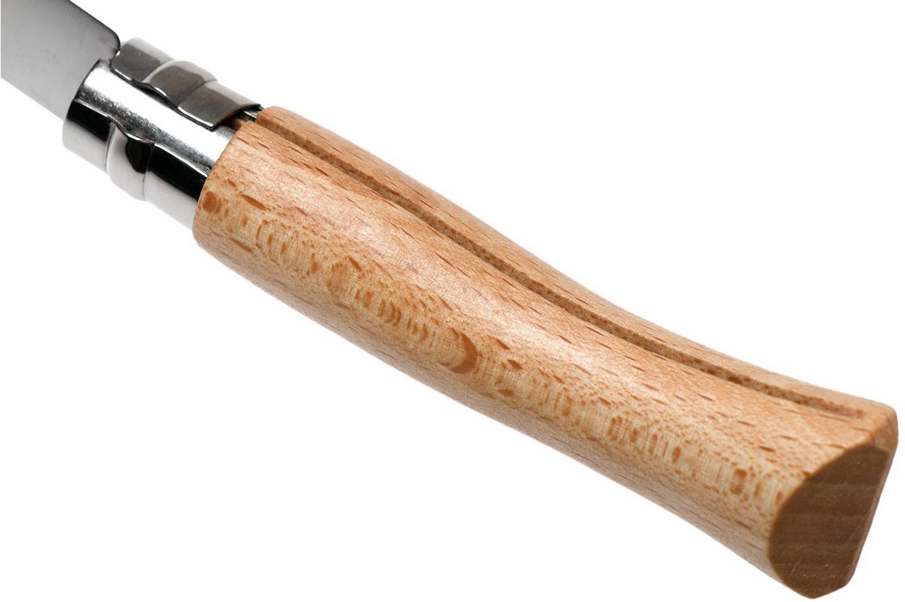 Opinel zakmes No. 07RV, roestvast staal, lemmetlengte 8 cm