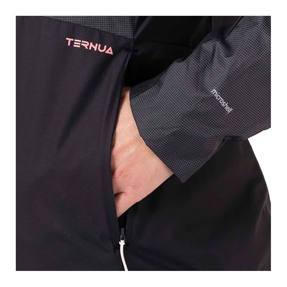 Ternua KIMO LITE - Veste Femme black/fresh dubarry