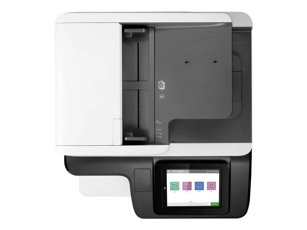 HP LaserJet Enterprise Flow MFP M776z - Multifunktionsprinter - farve - laser - 297 x 864 mm (original) - A3/Ledger (medie) - op til 46 spm (kopiering) - op til 46 spm (udskriver) - 2300 ark - 33.6 Kbps - USB 2.0, Gigabit LAN, Wi-Fi(n), USB 2.0 vært