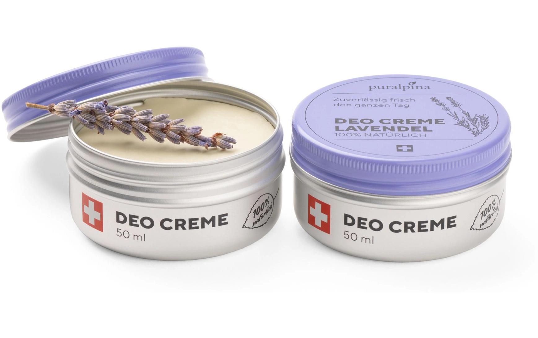 Deo Crème Lavendel 50 mlNatürliches, zuverlässiges Deo mit Lavendel Duft