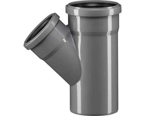 HT-EA enkele aftakking 45° DN110/90 mm