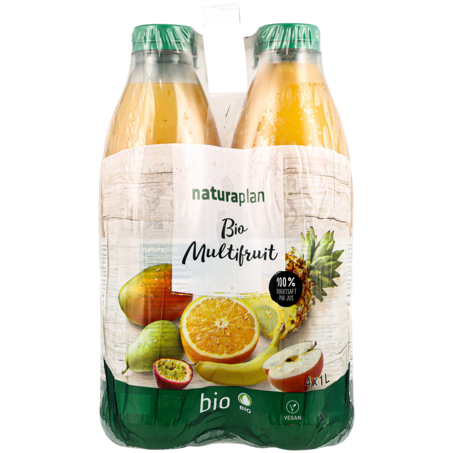 Naturaplan Bio Multifruchtsaft 4x1l