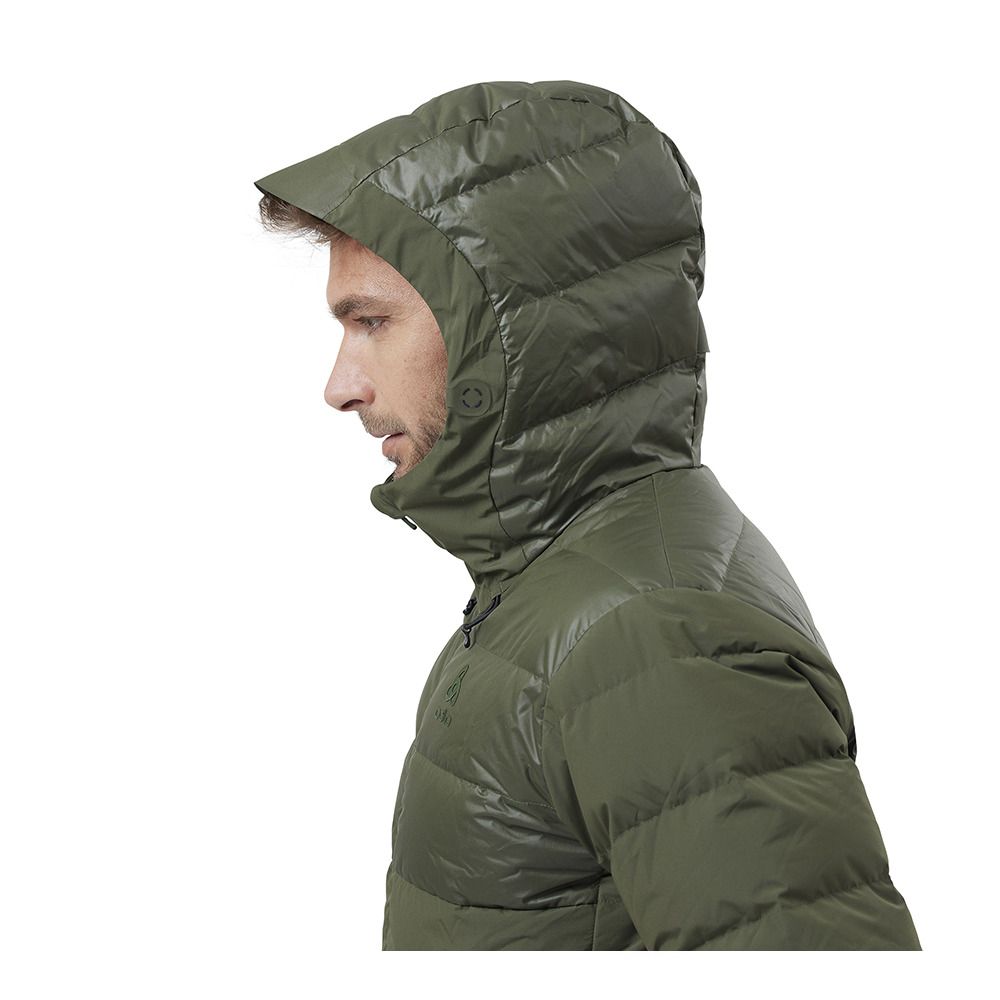 Odlo SEVERIN N-THERMIC HOODED - Doudoune Homme deep depths
