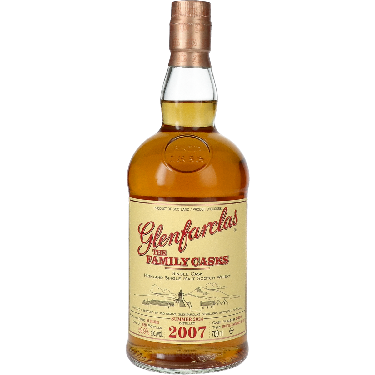 Glenfarclas The Family Casks 2007 Summer 2024 70 cl