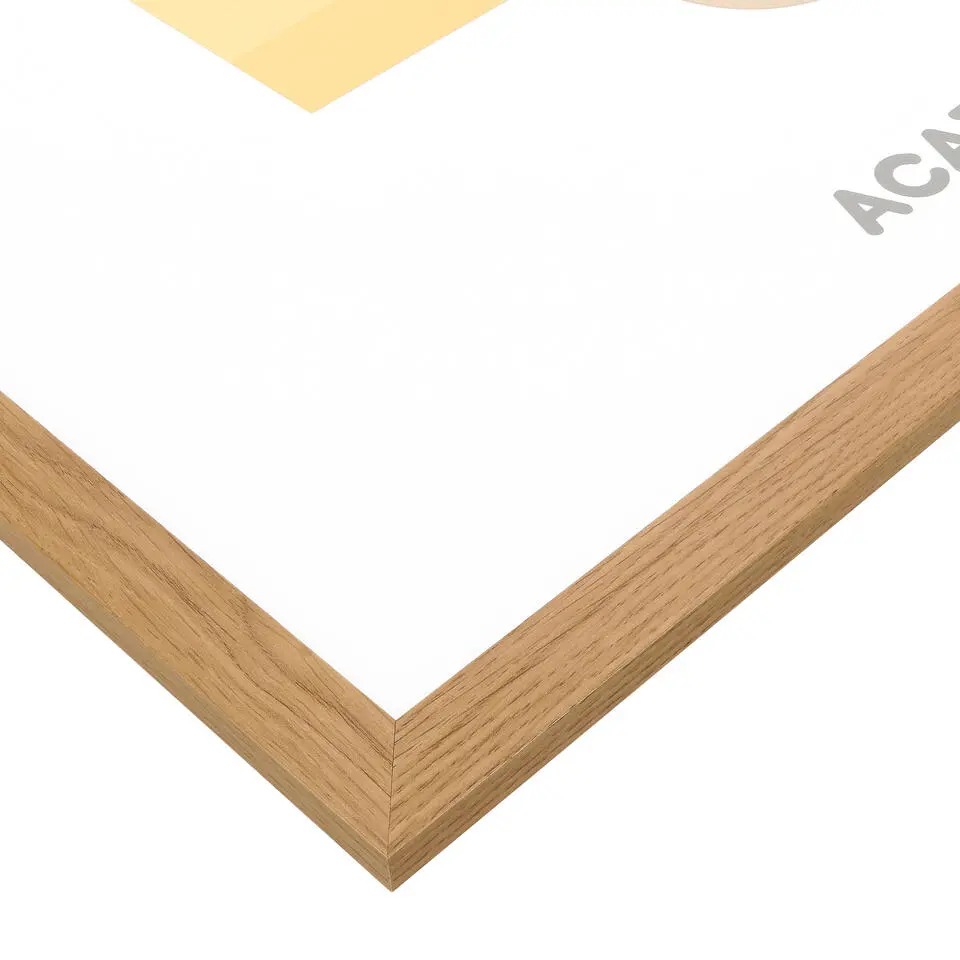Fotolijst Poster Formaat 61x91,5 cm - MDF Hout - Warme Eike