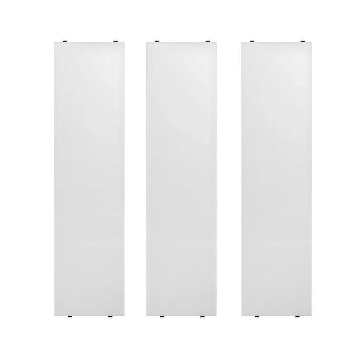 String - Regalboden 78 x 20 cm (3er-Pack), weiss lackiert