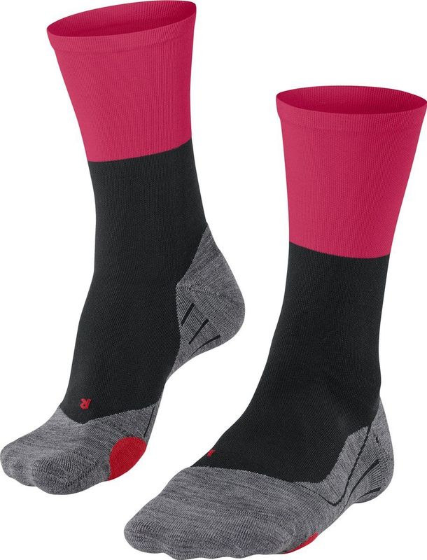 FALKE - BC Gravel - Fietssokken - Zwart - Katoen/kapokvezel, Unisex