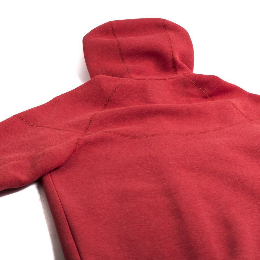 Nike Sweat à Capuche NSW Tech Fleece 24 FZ - Rouge/Noir