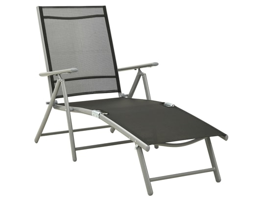 LES TENDANCES - Salon extérieur Salon de jardin-noir-9 places-54x73x107-325065