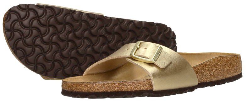 Birkenstock Madrid goudkleur