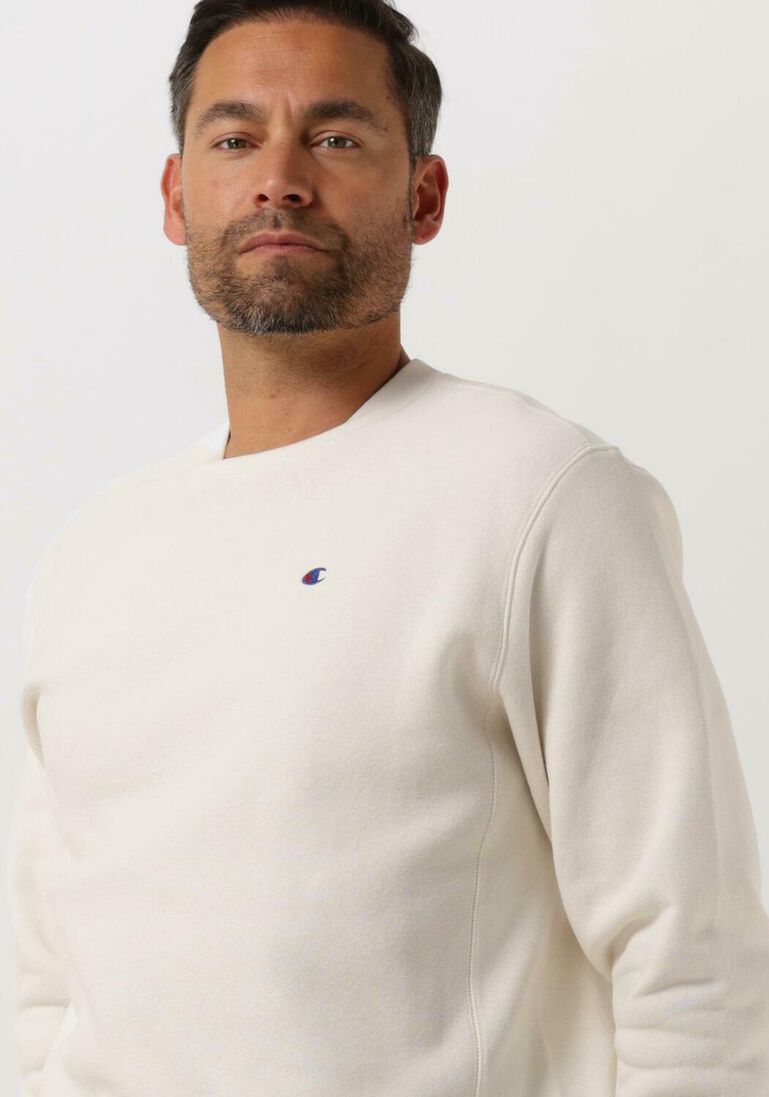 CHAMPION beige champion sweater crewneck sweatshirt