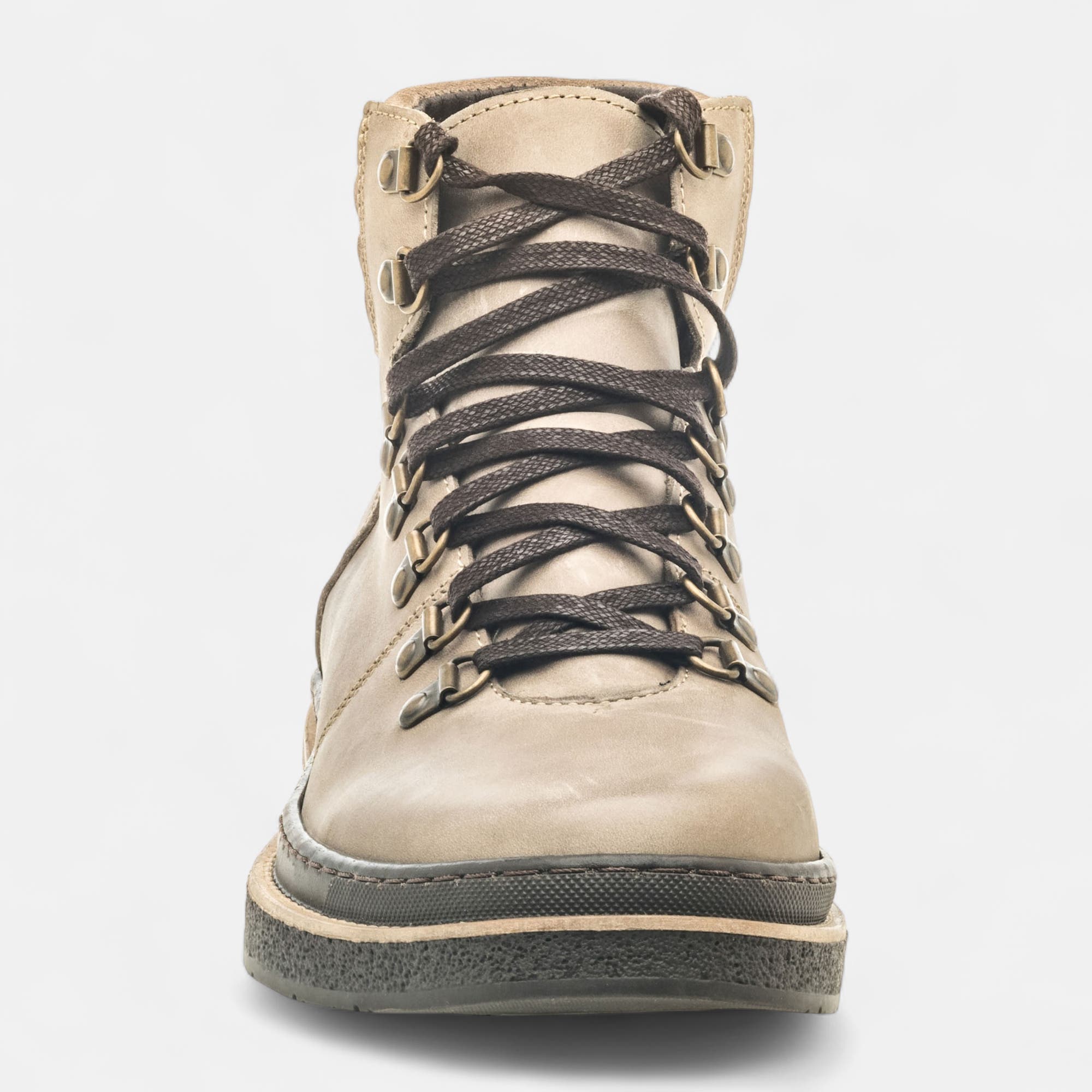 Boots Homme en cuir gris