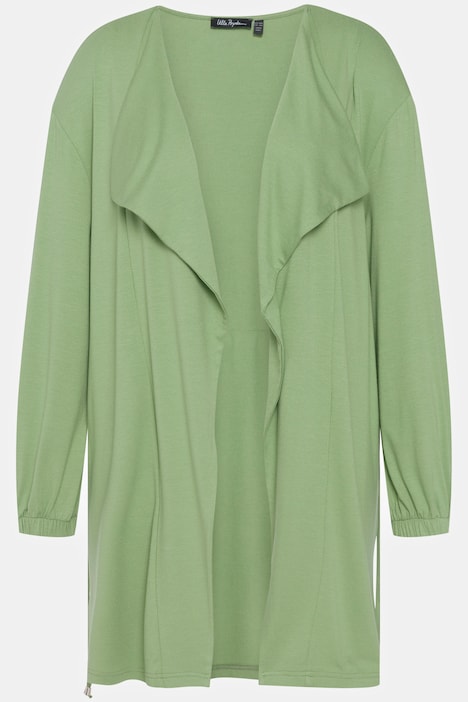 Jacke, Tunnelzug, Oversized, asymmetrischer Kragen