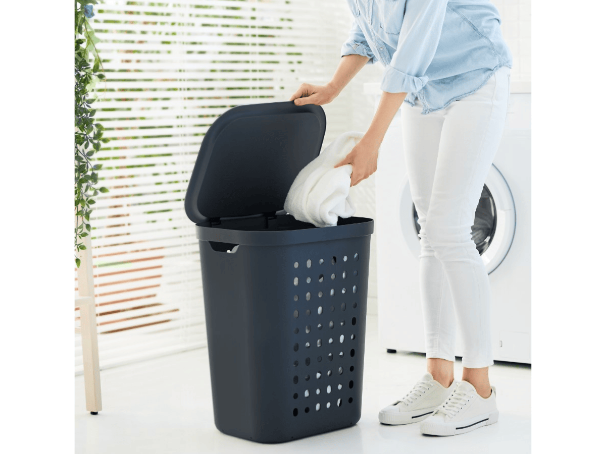 Rotho Jona 55 liter wasbox - Anthracite