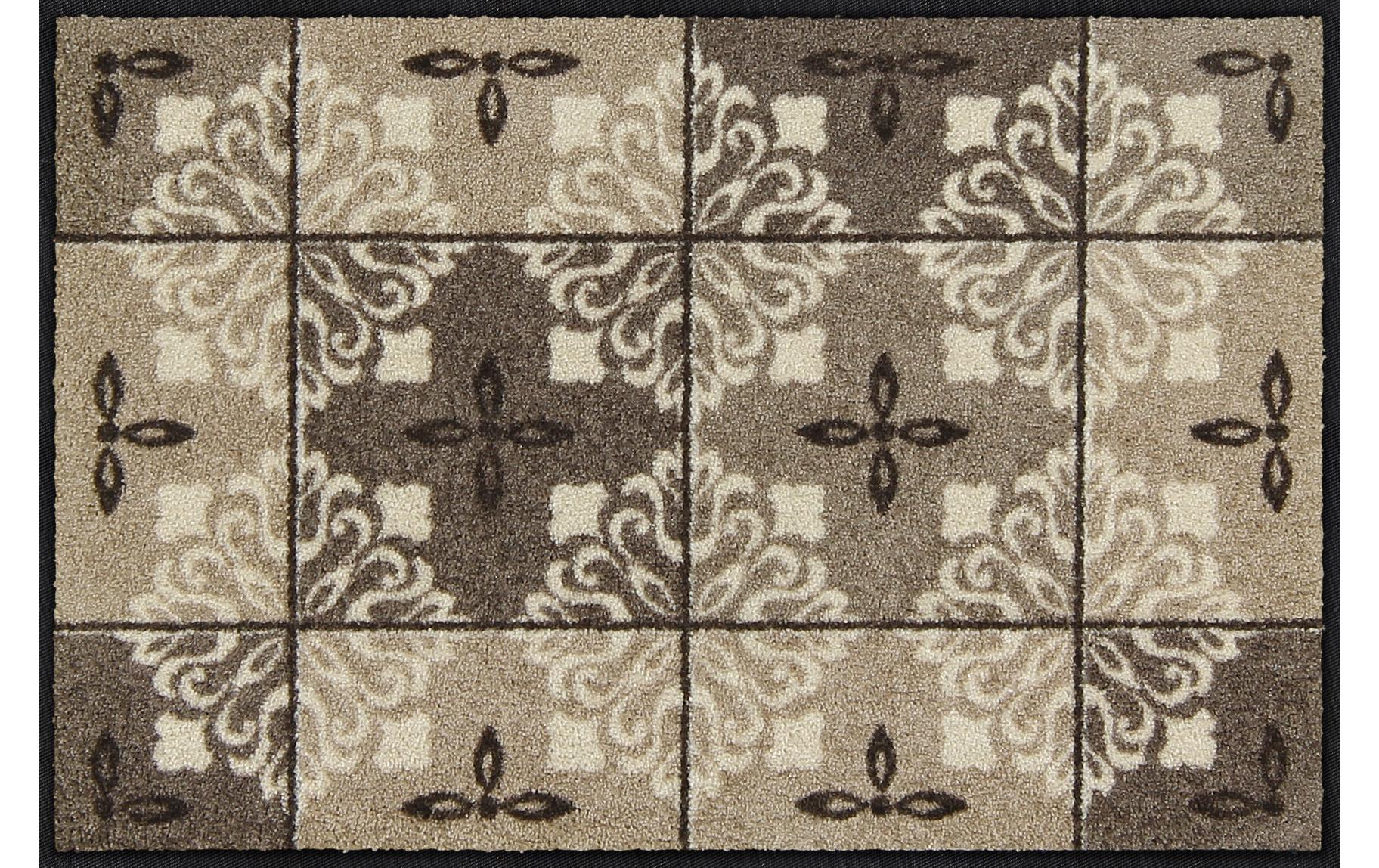 Fussmatte Ornamontana 50 cm x 75 cmAnti-Rutsch-Fussmatte